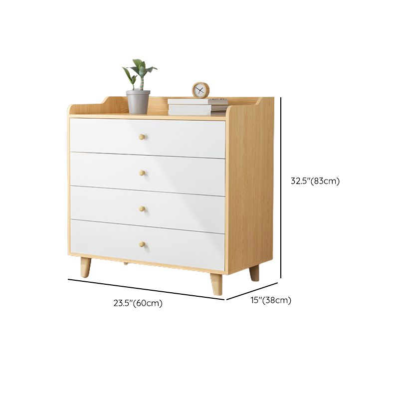 Contemporary Accent Chest with Chest and Solid Wood Straight Legs