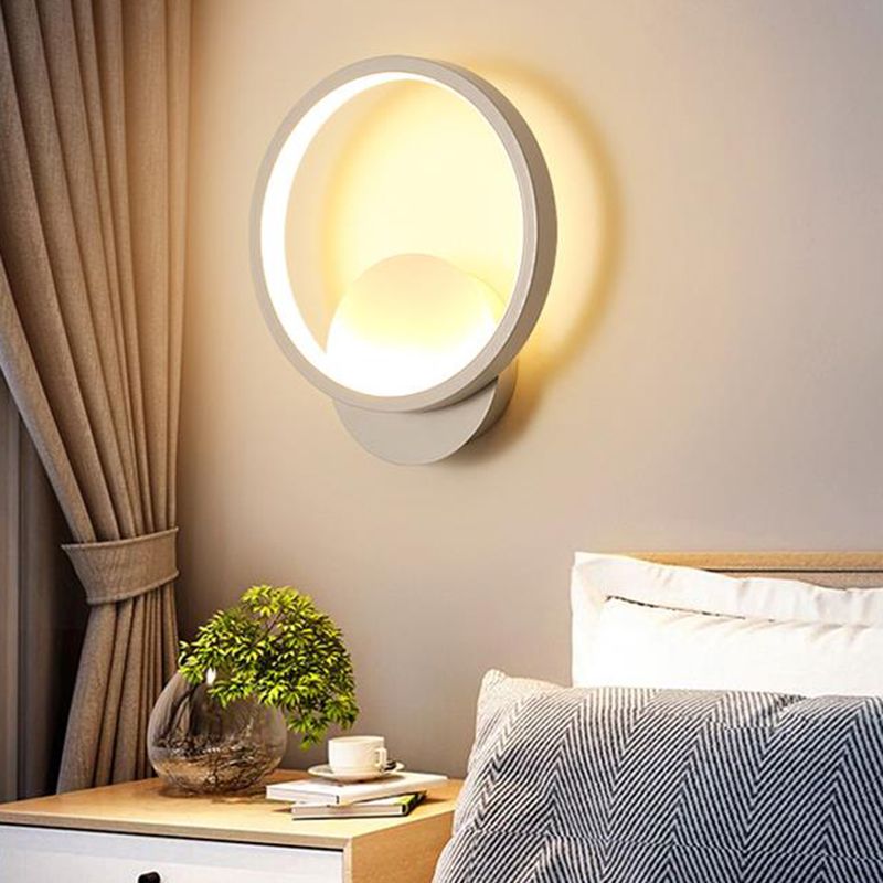 Créative Metal Mur Light moderne Geometric Wall Light Sconce pour chambre à coucher