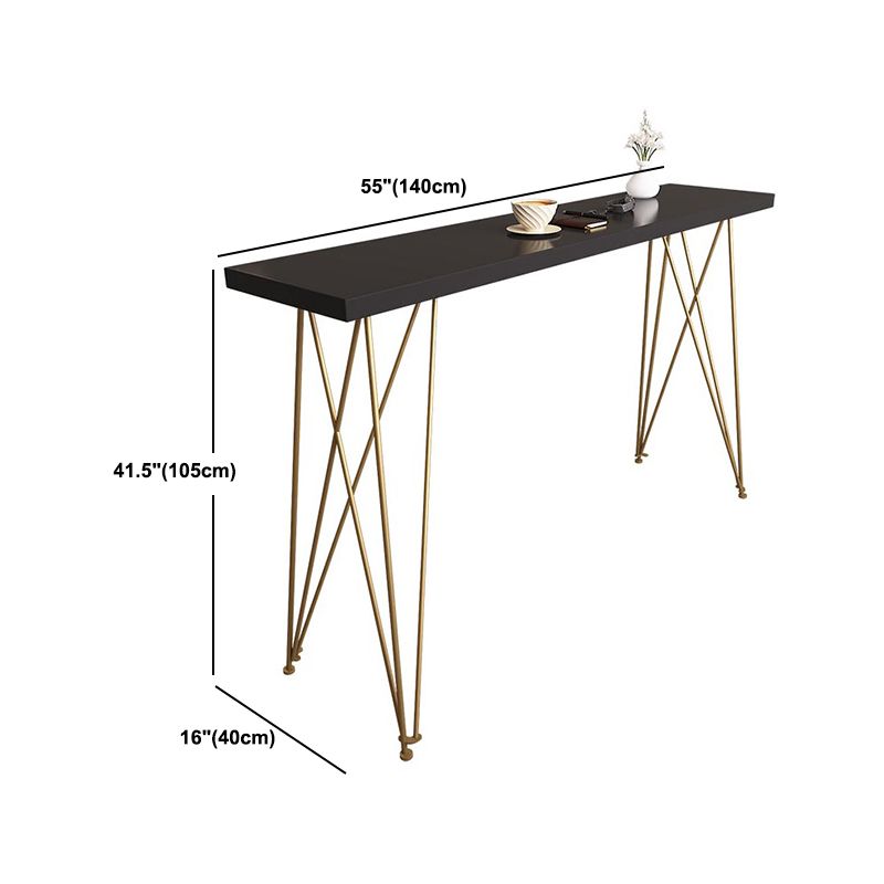 Glam 1/2/3/4 Pieces Reclaimed Wood Bar Table Set Rectangular Counter Set for Home Use