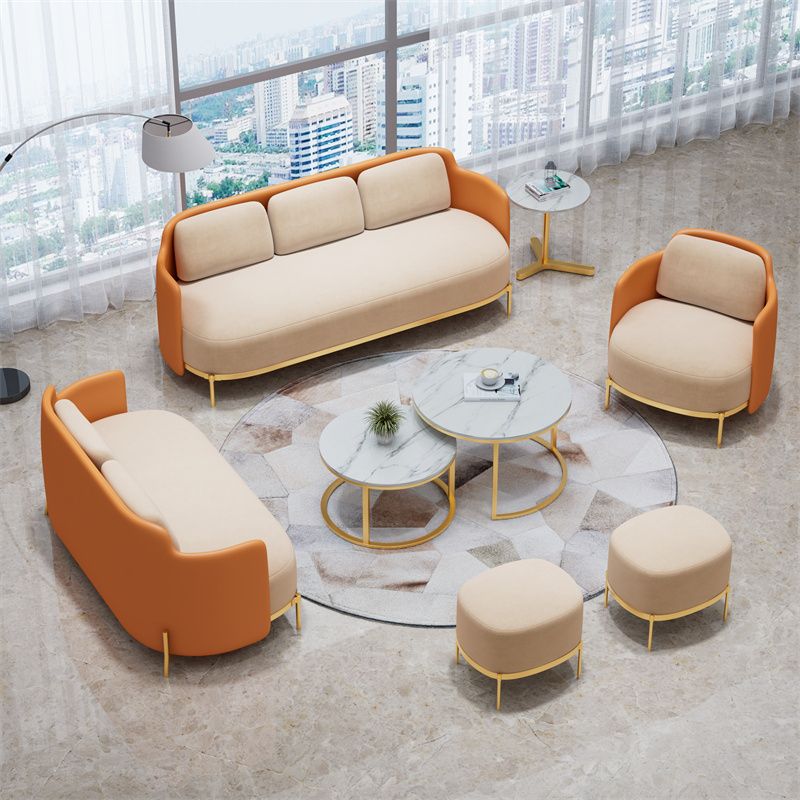 31.88" H Recessed Arm Sofa Contemporary Standard Sofa for Apartment