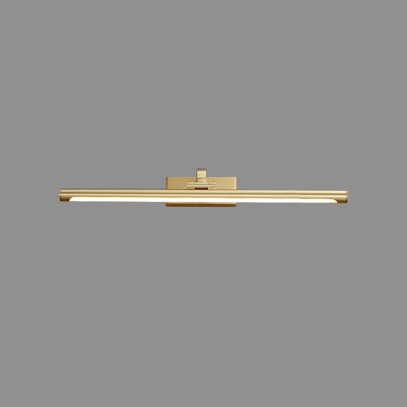 American Style Brass Vanity Light Strip 1 Light LED Mirror Light pour la salle de bain