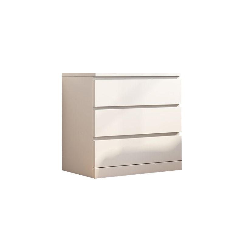Modern Wood Accent Chest with Drawers Rectangle Chest 23.62" Long