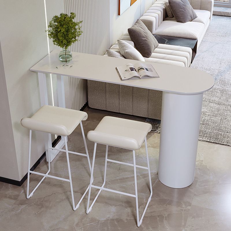 Modern Stone Counter Table 1/2/3 Pieces Bar Table Set for Living Room