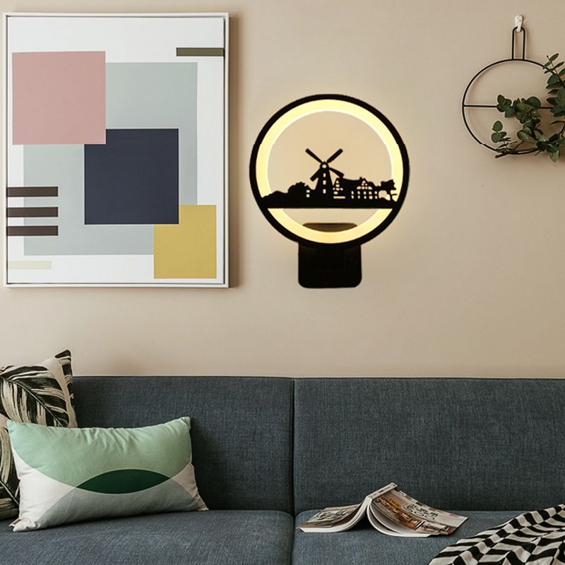 Modern Style Wall Light Fixture Creative Wall Light Sconce for Bedroom