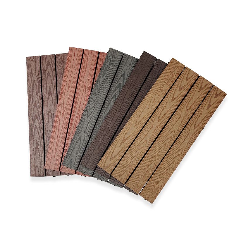 Wooden Deck Plank Outdoor Waterproof Rectangular Outdoor Floor Board