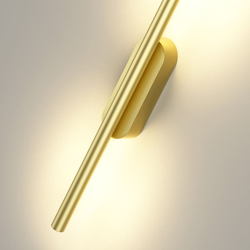 Linearer Schatten Metall Wandleuchten moderner Stil 2 Leuchten Wandmontage Licht montiert