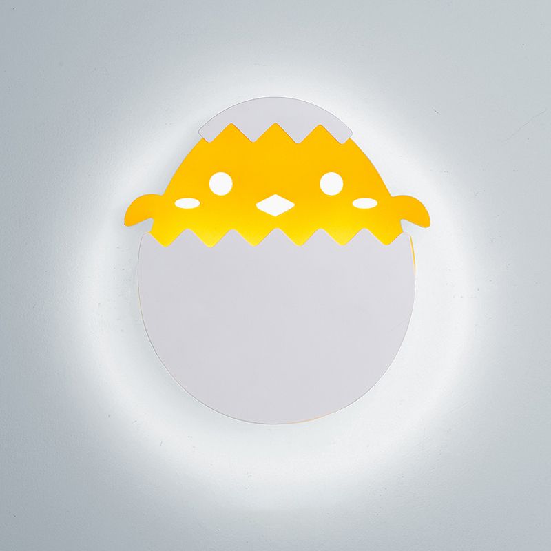 Cartoon Shape Sconce Light Fixture Creative Acrylic 1 Light Sconces