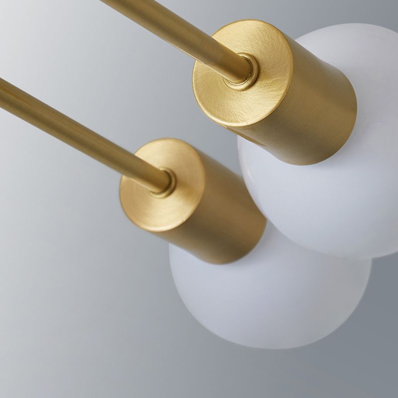Modern Metallic Ceiling Light Flush Mount Lighting for Hallway Home