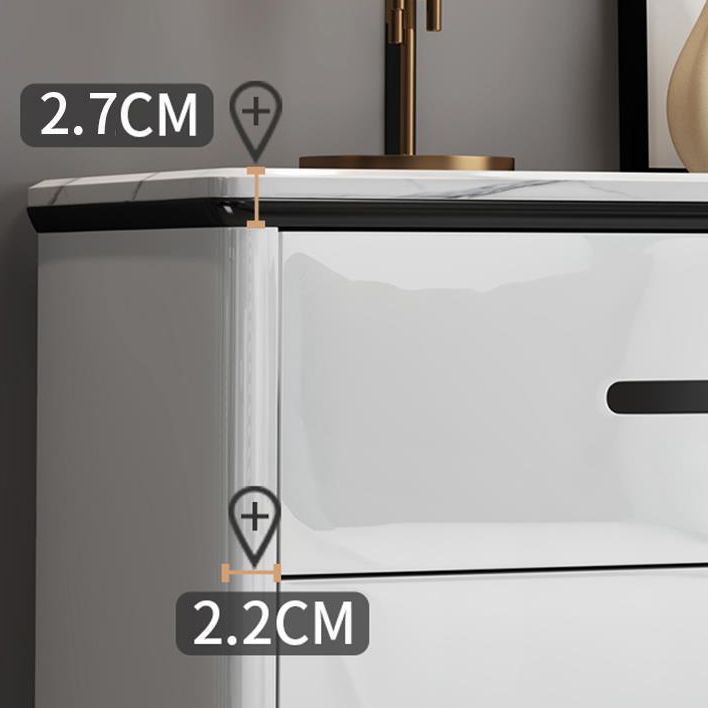 Contemporary Bedroom Storage Chest Stone Chest with Black Legs