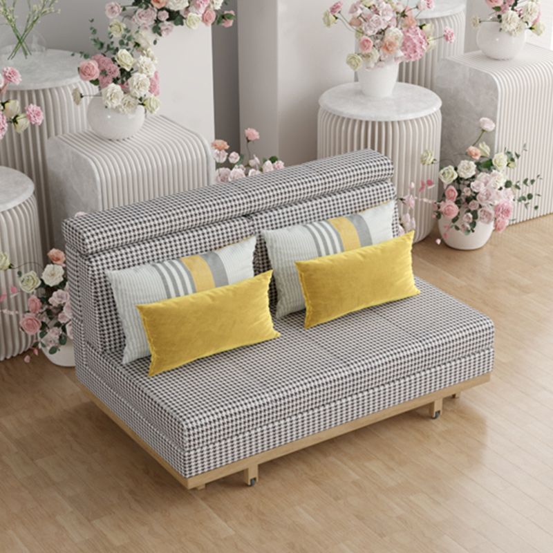 Contemporary Armless Futon Sleeper Sofa Gray Futon Sleeper Sofa Bed