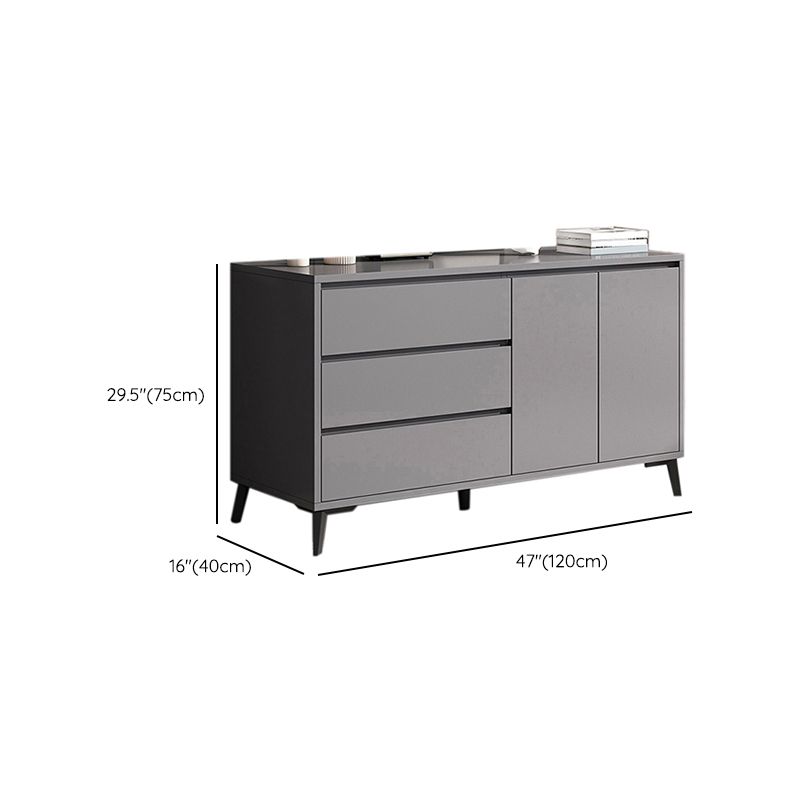 Contemporary Manufactured Wood Accent Chest Standard Straight Legs Accent Chest
