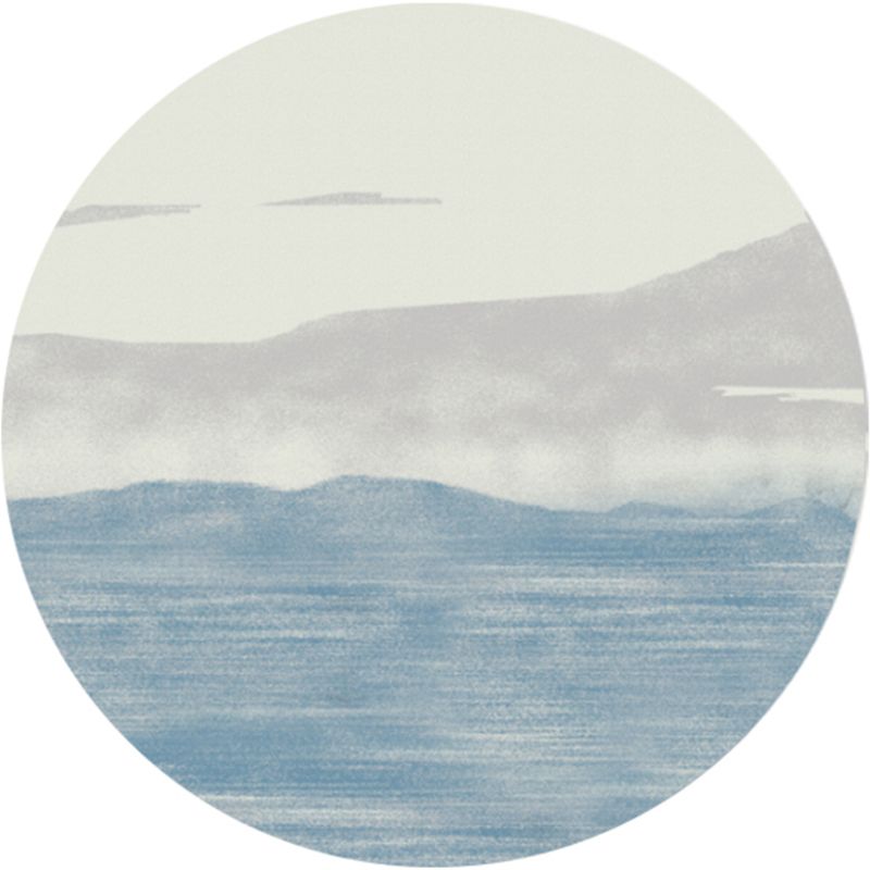 Glam Marmor Look Teppich Multi-farbiger Teppich aus Mitte des Jahrhunderts Polypropylen waschbarer nicht rutscher Haustierfreundlicher Teppich für Zuhause