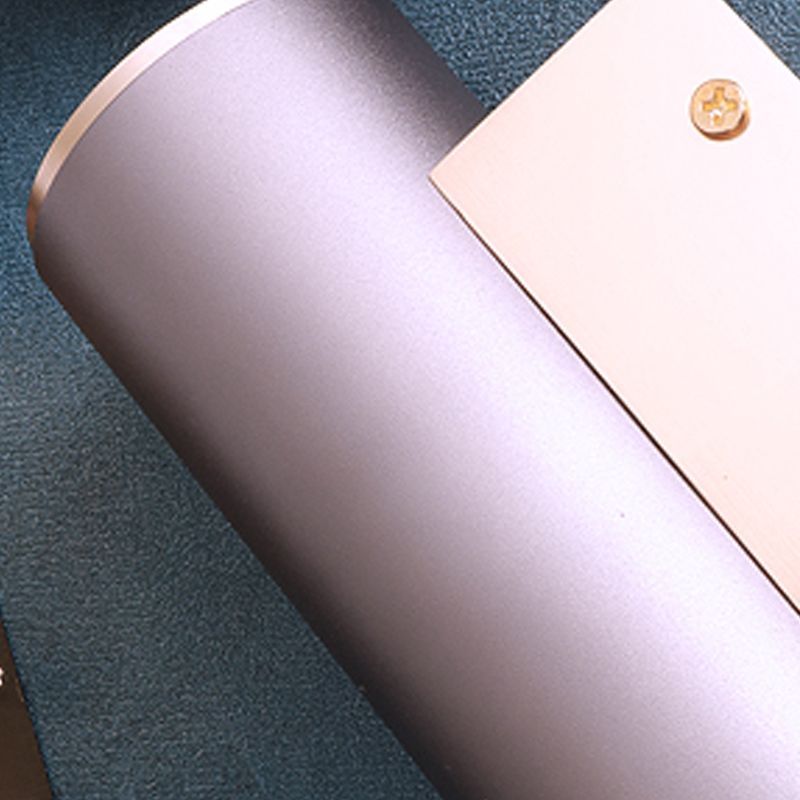 Medio cilindro forma de pared de metal estilo moderno 2 luces luz de montaje de pared