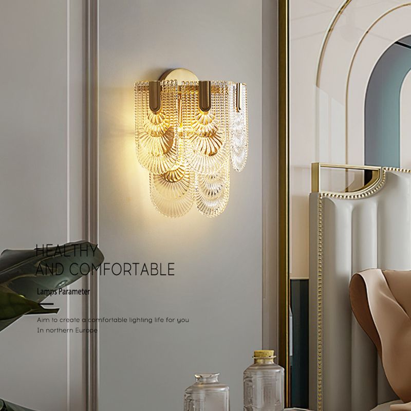 Multiple-Light Unique Sconce Light Modern Crystal Sconce Light Fixture
