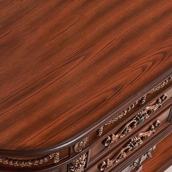 Victoria Half Moon Console Table Wood Console Sofa Table for Hall