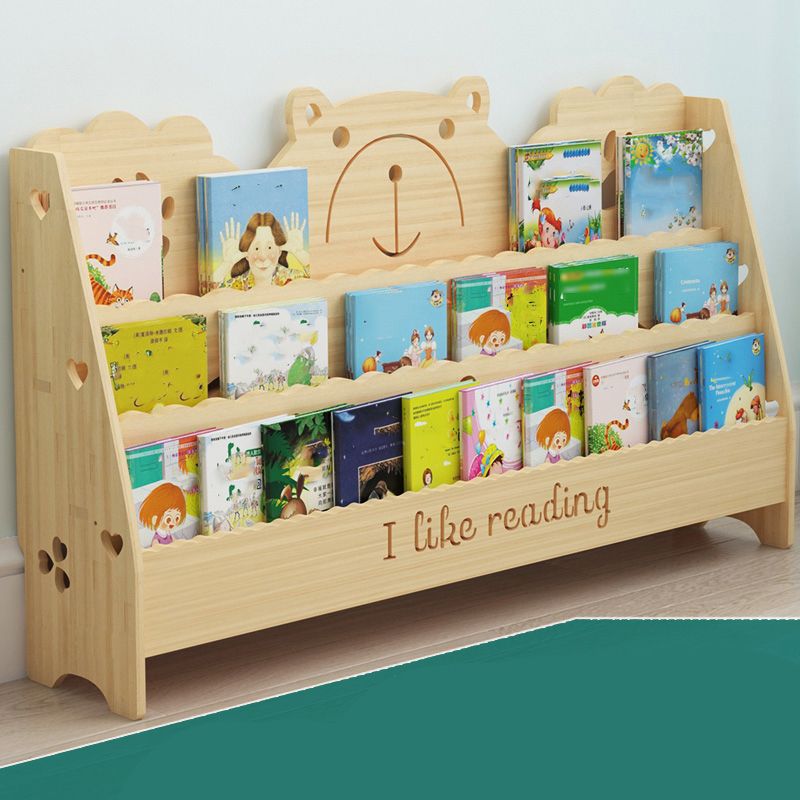 Libreria in stile scandinavo chiuso la libreria in legno massiccio per casa e ufficio