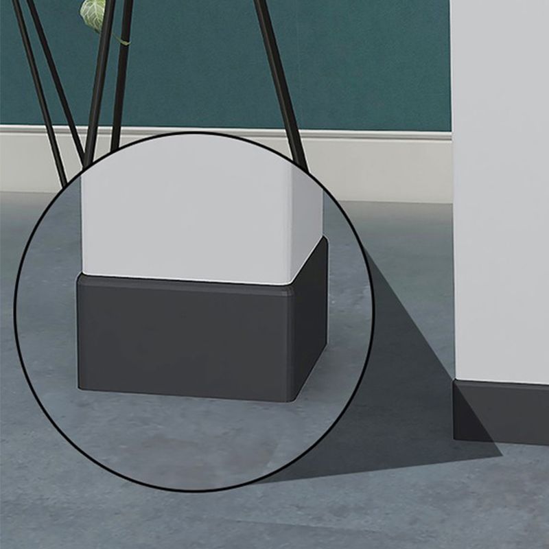 Contemporary Bunk Bed Solid Color Metal Bunk Bed with Custom Gold Legs