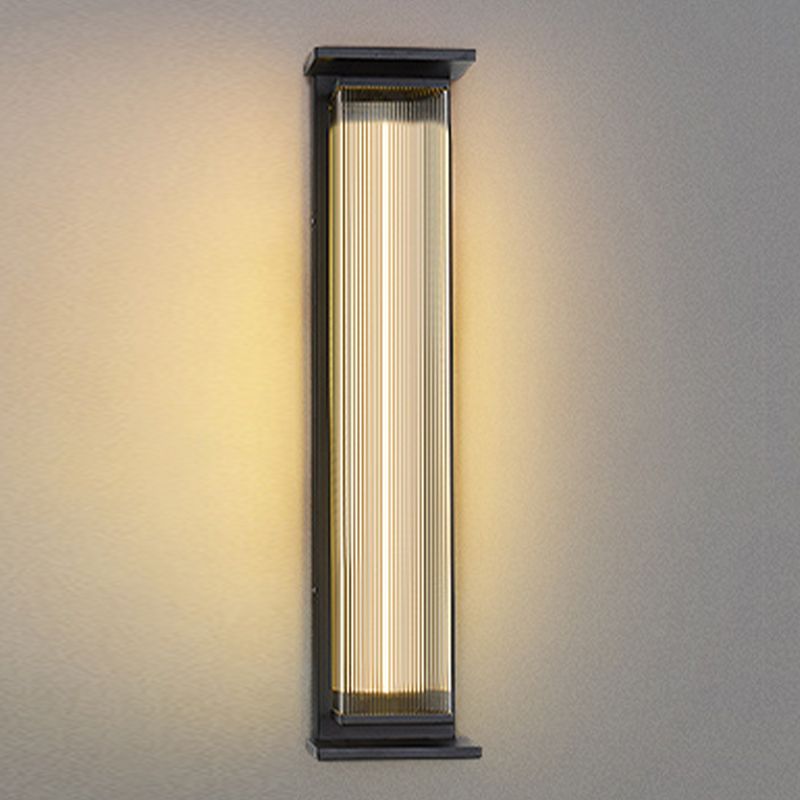 Waterproof Wall Lamp Modern LED Wall Mount Lamp with Acrylic Shade for Garden