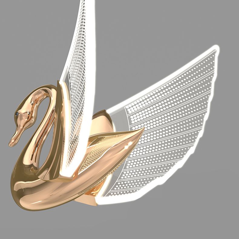 Gelaagde metalen cirkel plafond hanger hedendaagse plafondverlichting armaturen