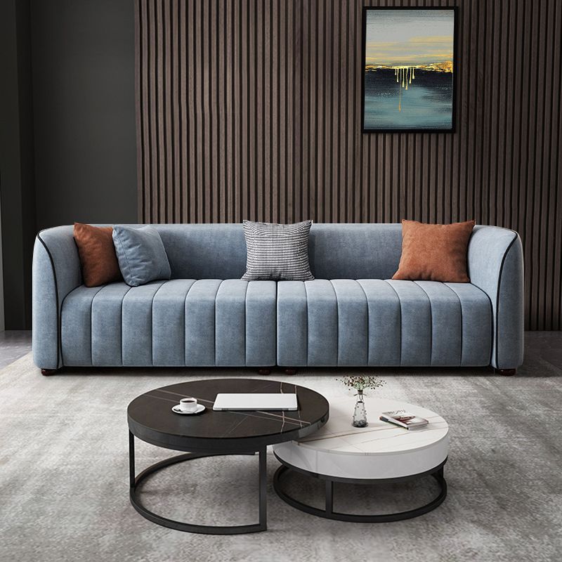 Tight Back Sofa with Tuxedo Arm for Living Room 34.64" Wide * 27.56"High
