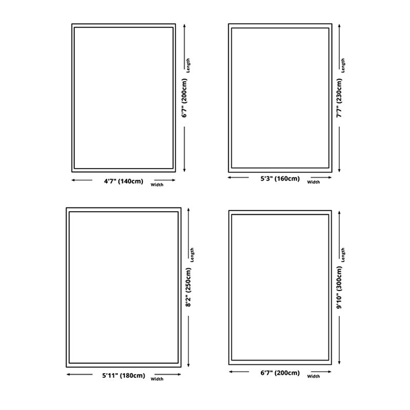 Moderner purer Farbbereich Teppich weiße Polyester Fläche Teppich Anti-Rutsch-Schlupf-Pflege Teppich für Wohnkultur