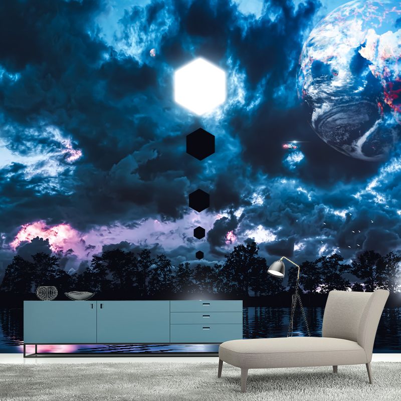 Decorative Mural Wallpaper Sky Photography Indoor Wall Mural