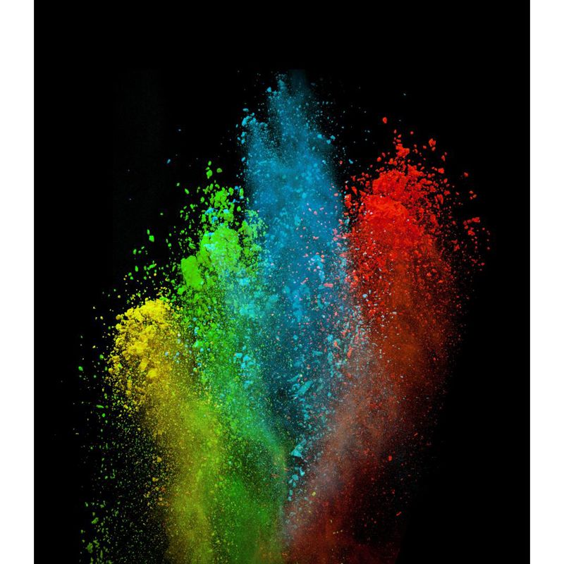 Papier peint mural anti-poussière photographique pour intérieur de maison, couleur foncée, taille personnalisée disponible