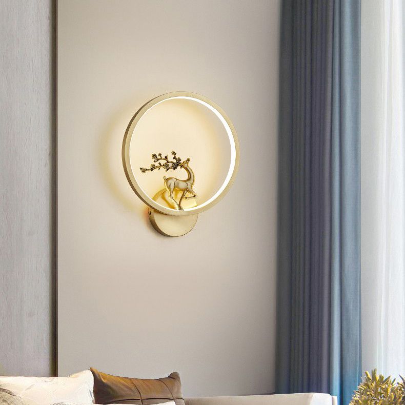 Lámpara de pared de mármol Diclas de luz de pared de estilo moderno para sala de estar