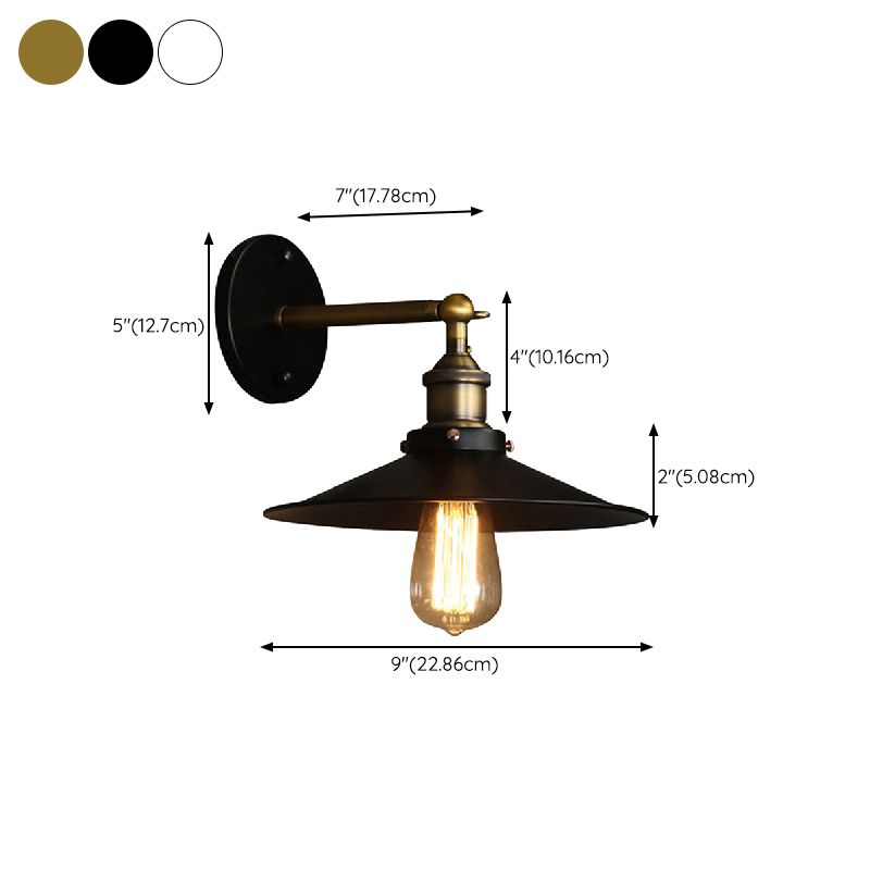 Postmodern Style Minimalist Metal Wall Light Sconce for Washroom