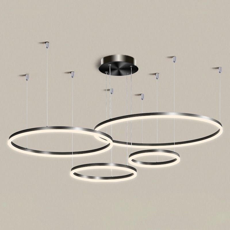 Zeitgenössische mehrschichtige verstellbare Anhängerbeleuchtung für den Lebensraum im Wohnzimmer