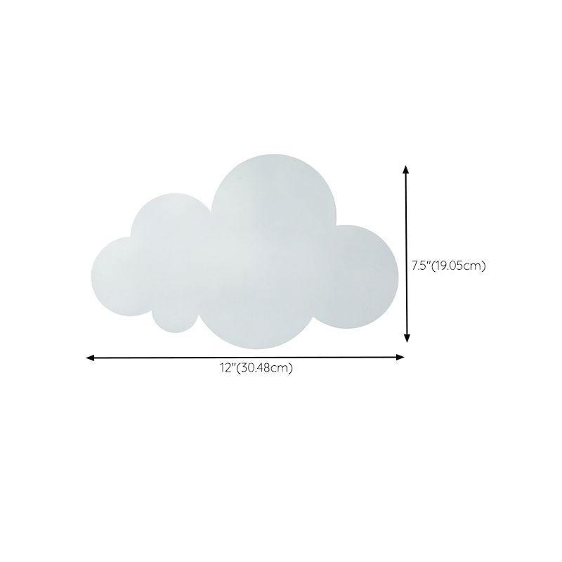 Single Modern White Wall Mounted Sconce Unique Wall Light for Foyer