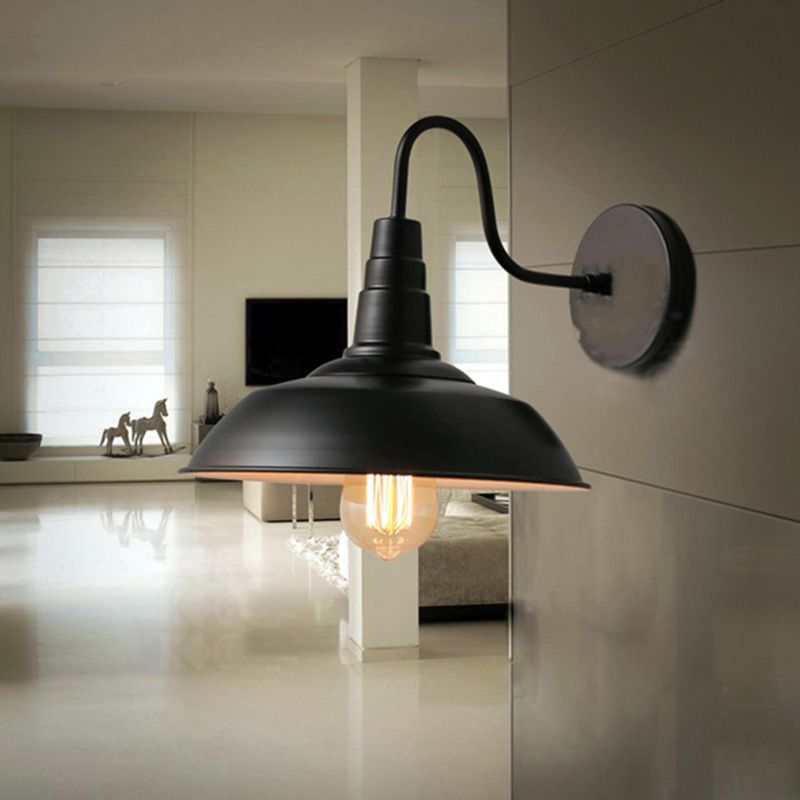 Metall Wandlampenvorrichtung Industrial Style Scheune Wohnzimmer Wandleuchte Leuchte