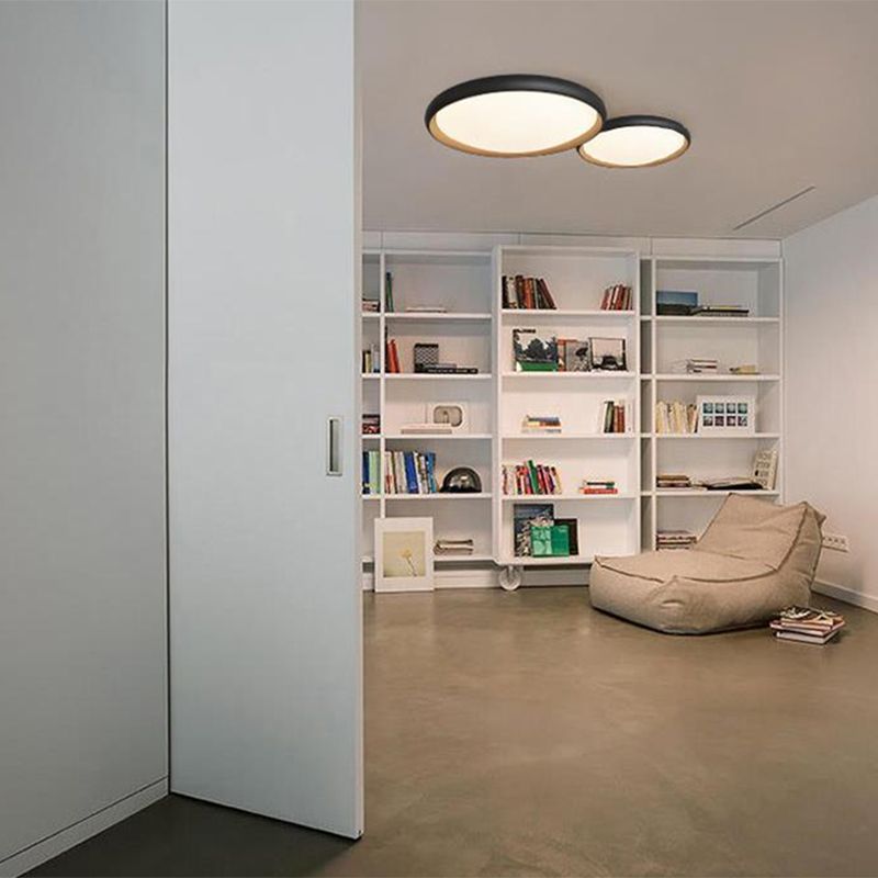 LED Flush Mount Ceiling Light Simple Aluminum Ceiling Lamp for Living Room