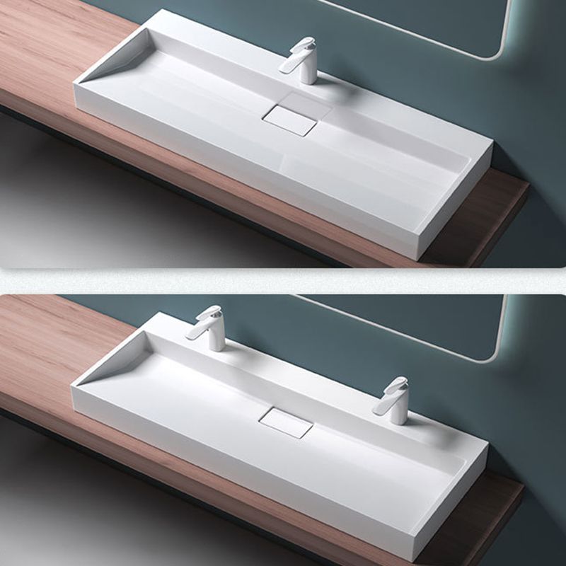 Modern Stone Bathroom Sink Square No Craftsmanship Bathroom Sink