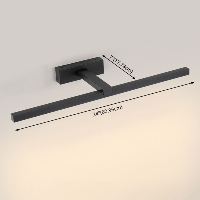 Modern Light Lights Lights Lights Lights Aptier dell'illuminazione a parete in alluminio per bagno