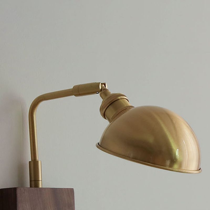 Modern Metal Shade Wall Lighting Fixtures 1-Light Wall Lamp for Living Room