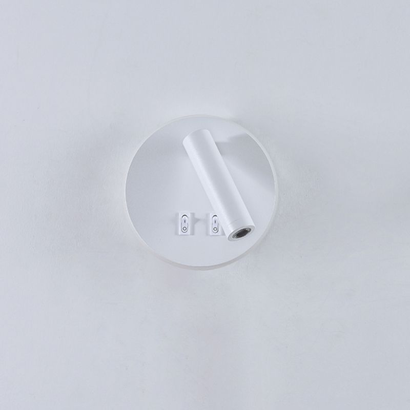 Modern Minimalist Style Cylinder Wall Mounted Lighting Metal Wall Lamp