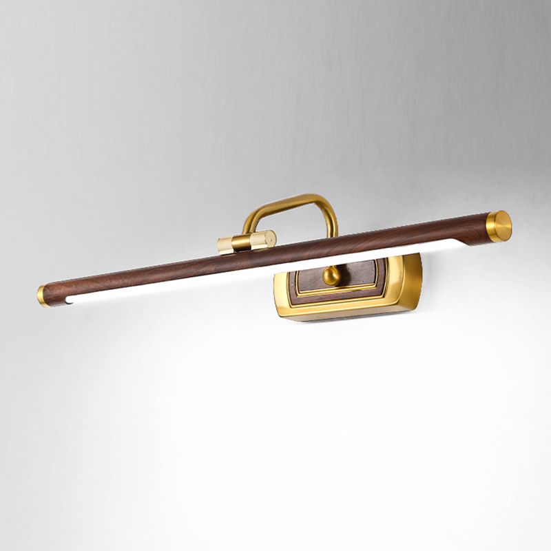 Postmodern Strip Shape Vanity Light with Acrylic Shade for Shower Room