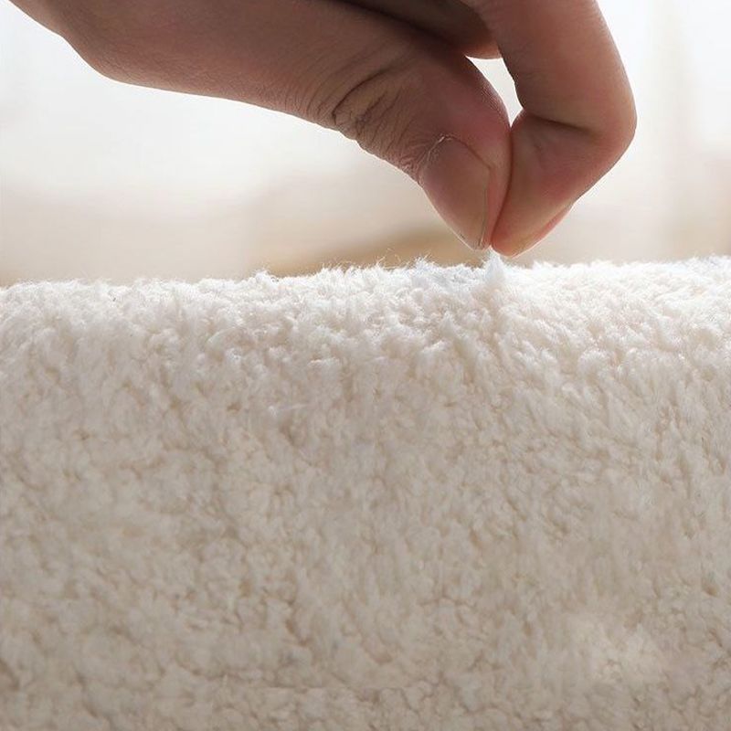 Modern Colorblock Rug Morandi Color Modern Area Rug Polyester Easy Care Carpet for Bedroom