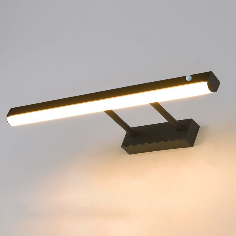 Modern Style LED Smart Mirror Lamp Fixture Adjustable Mirror Light Fixture for Bathroom Washroom