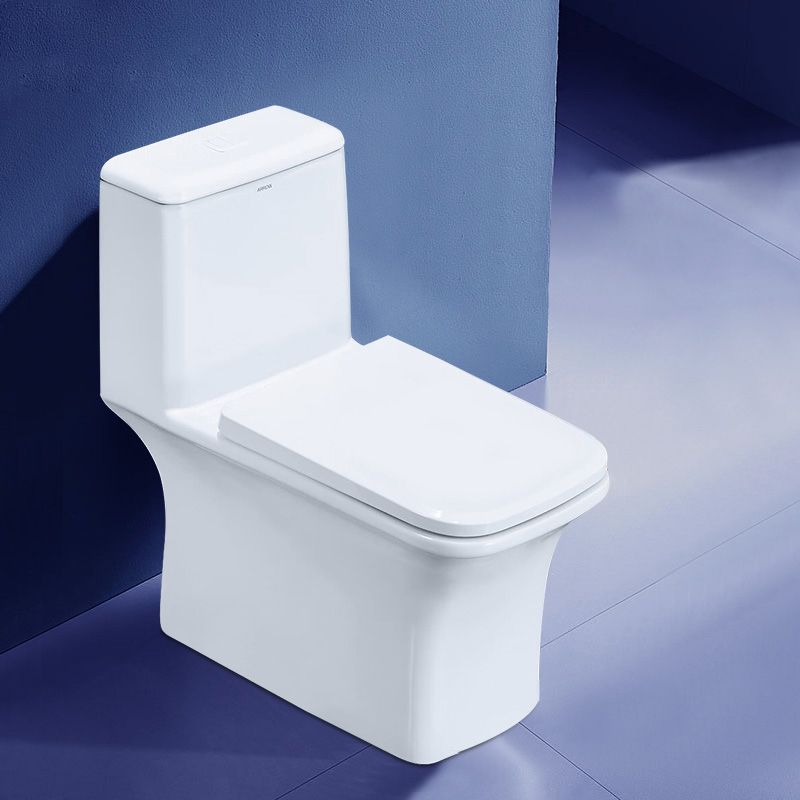 Floor Mounted Siphon Jet Urine Toilet One Piece Toilet Modern Porcelain Toilet