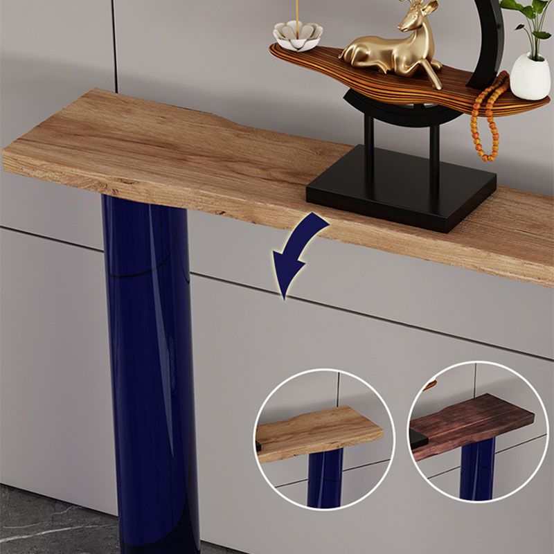 Contemporary Rectangle Shape Console Table Wooden Console Sofa Table