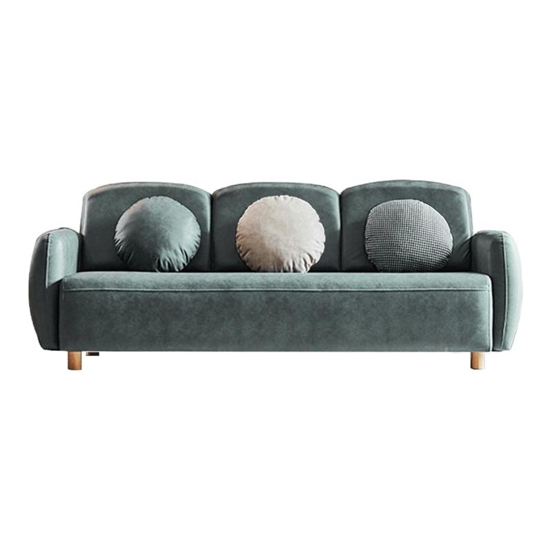 28.74" Wide Square Arm Sofa Contemporary Standard Sofa for Living Room
