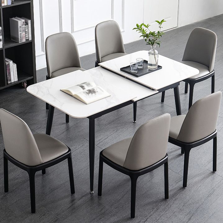 Silla de comedor de madera estilo Glam, silla individual sin brazos para cocina