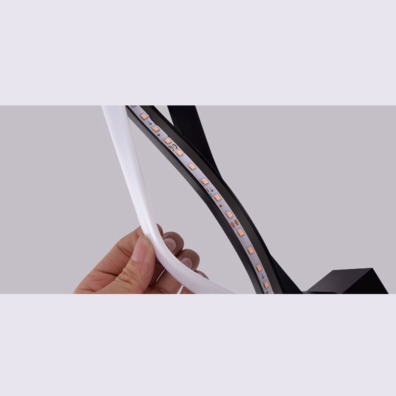 Metal Twist Sconce Light Fixture Modern Style LED Wall Mount Light Fixture for Bedroom