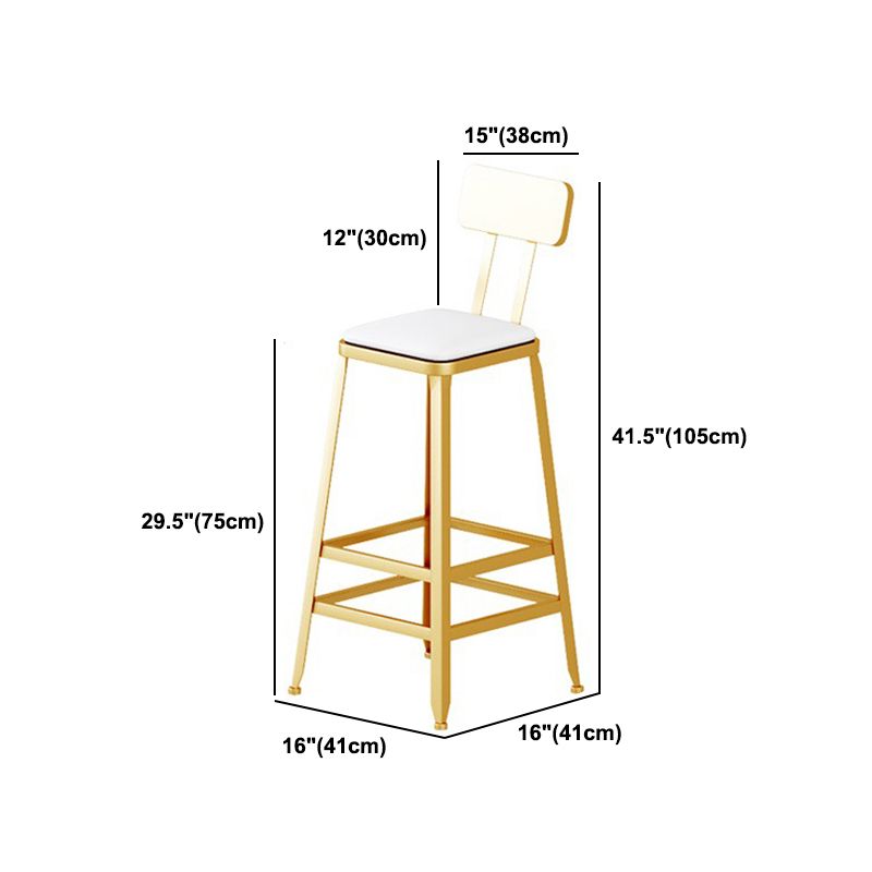 Glam Style 1/2/3 Pieces Bar Table Set Rectangle Bar Table with High Stools for Kitchen