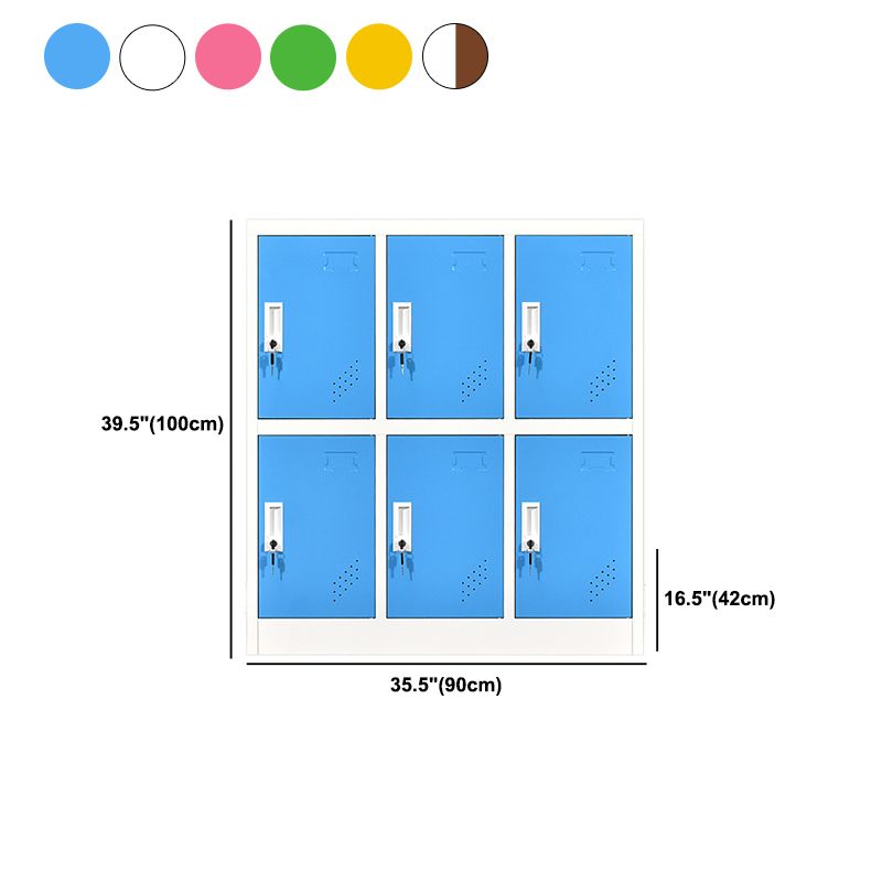 Contemporary Style Wardrobe Metal Wardrobe Closet for Home,35.43" D x 16.54" W x 39.37" H