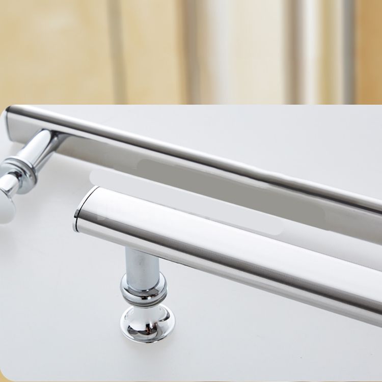 Rounded Framed Shower Enclosure Tempered Glass Double Sliding Shower Kit