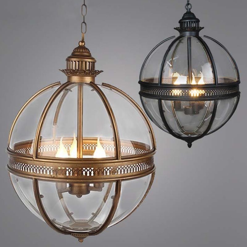 Light a sospensione a sospensione a sospensione a sospensione Globe per il ristorante