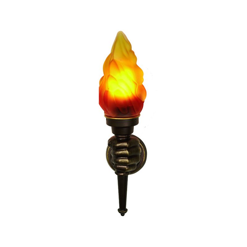 1 Light Geometric Wall Light Fixture Contemporary for Living Room